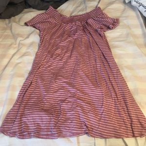 LA Hearts smocked dress / cover up